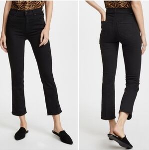 MOTHER Jeans The Insider Crop Size 27 Black Ankle